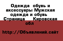 Одежда, обувь и аксессуары Мужская одежда и обувь - Страница 2 . Кировская обл.